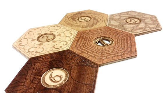 Catan Coasters by RocketmanProps