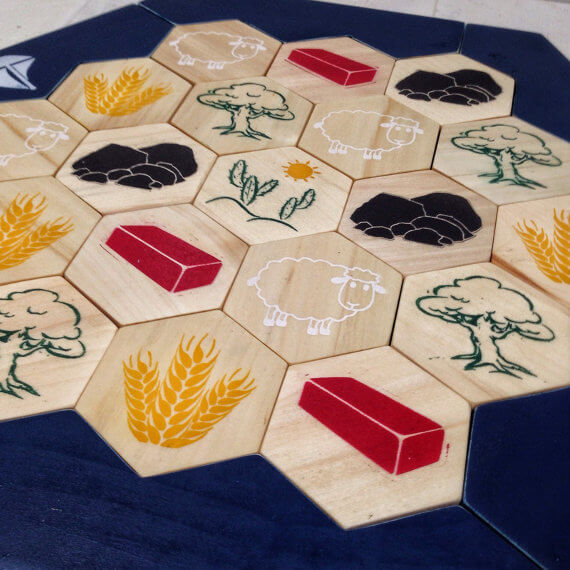 Custom Catan Board 19b