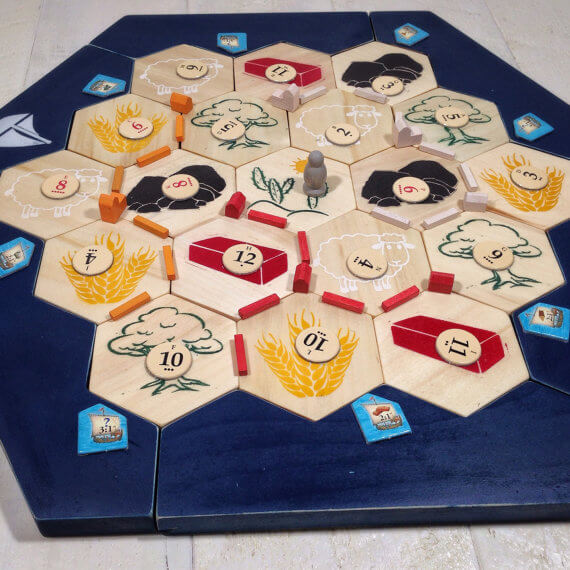 Custom Catan Board 19c