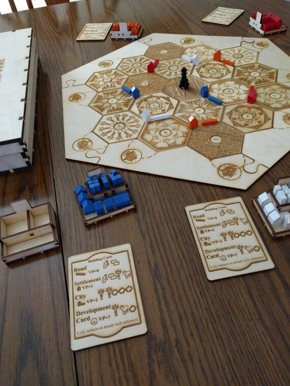 Custom Catan Board 20b