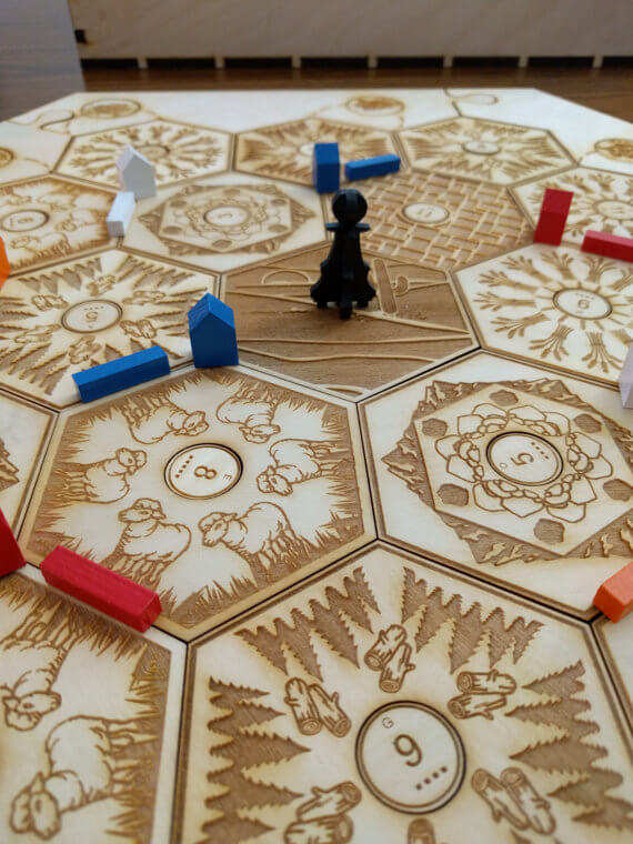 Custom Catan Board 20d