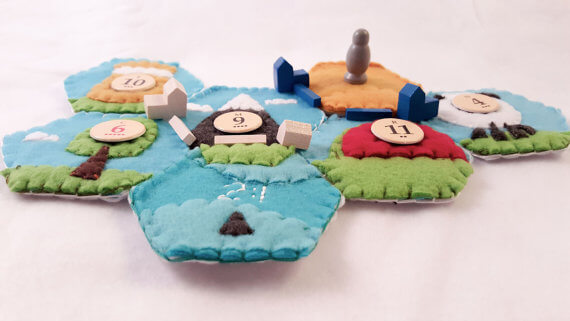 Custom Catan Board 22d