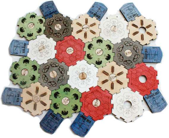 Custom Catan Board 24a
