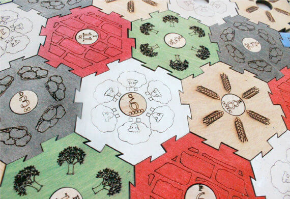 Custom Catan Board 24c