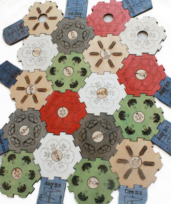 Custom Catan Board 24d
