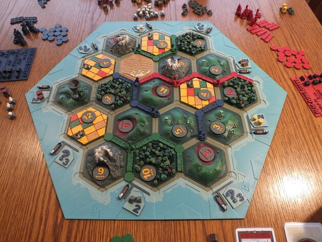 Custom Catan Board 28c