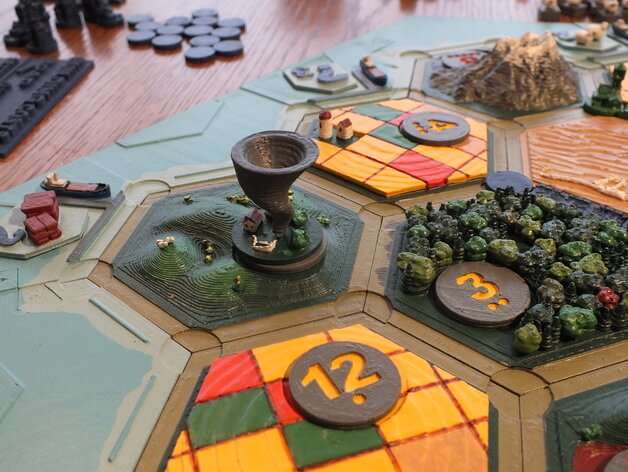 Custom Catan Board 28d