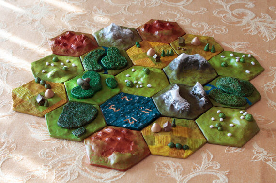 Custom Catan Board 29a