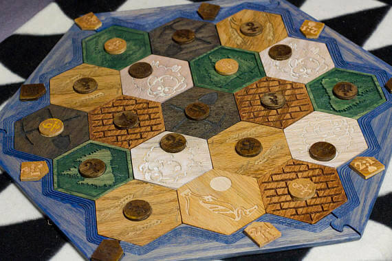 Custom Catan Board 7c