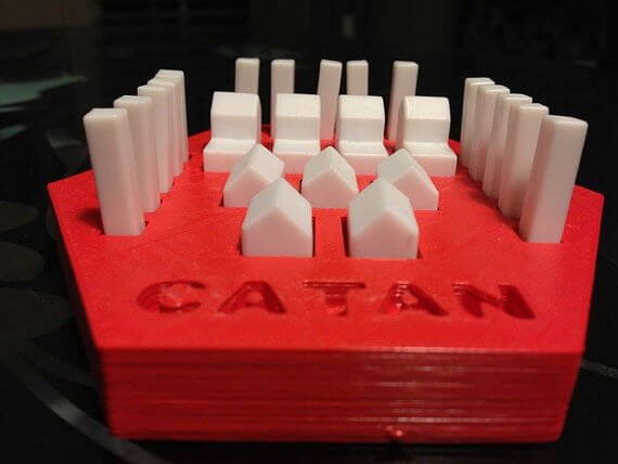 Catan Resource Tokens