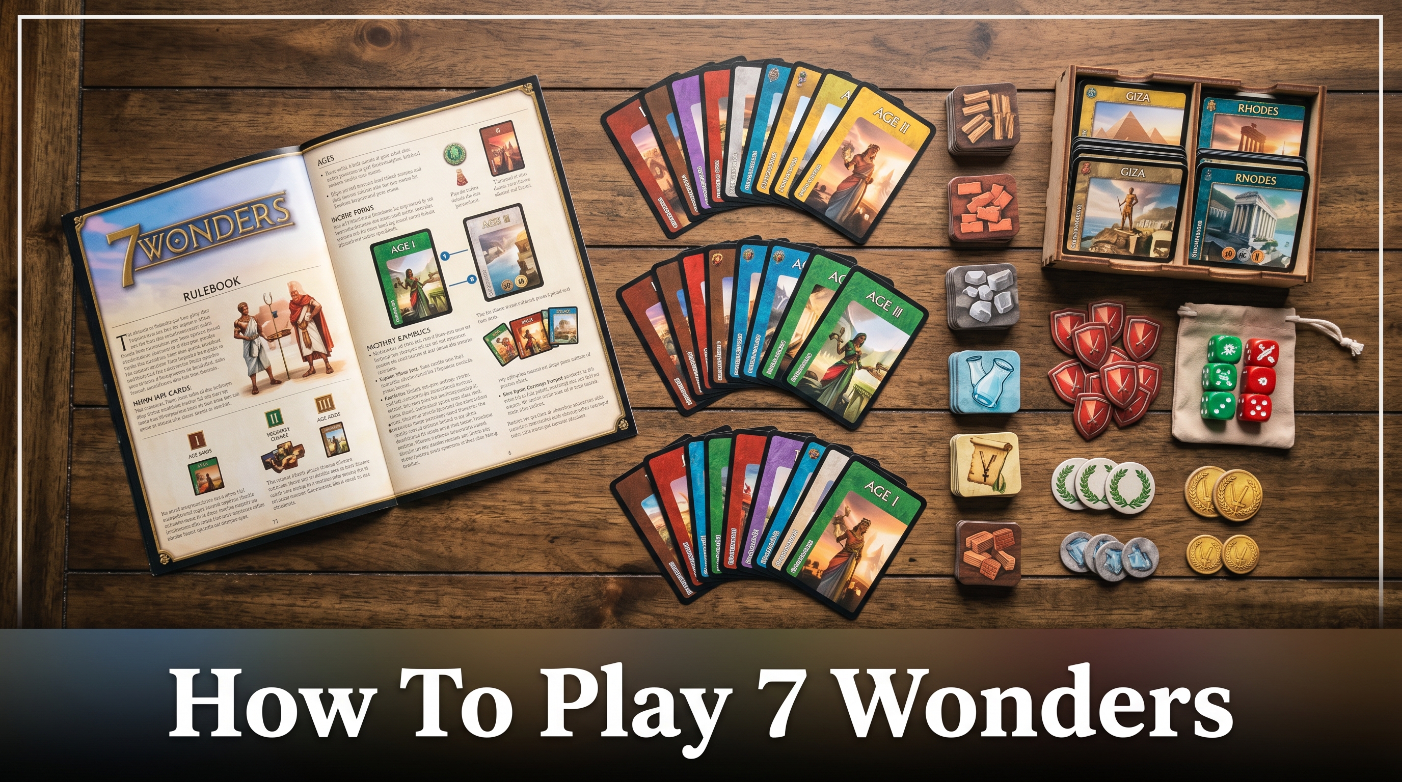 7 Wonders: How To Play – Simplified