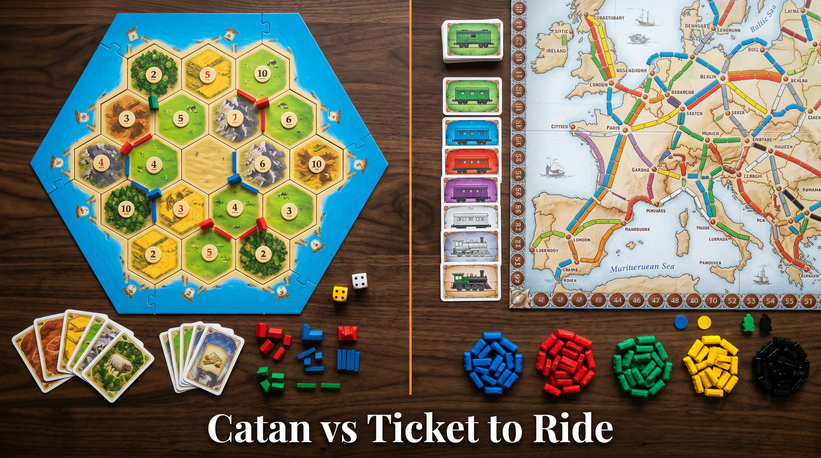 Catan Vs Ticket To Ride: Which Game Should You Buy?