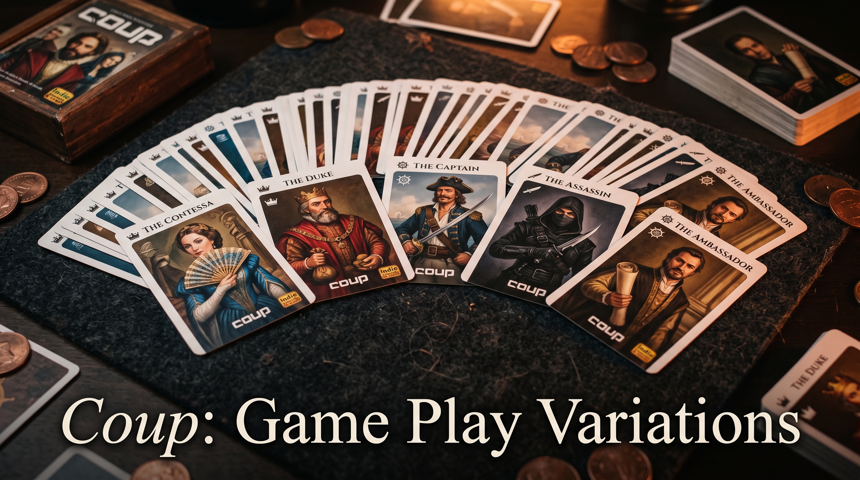 Coup: Alternative Game Play Variations