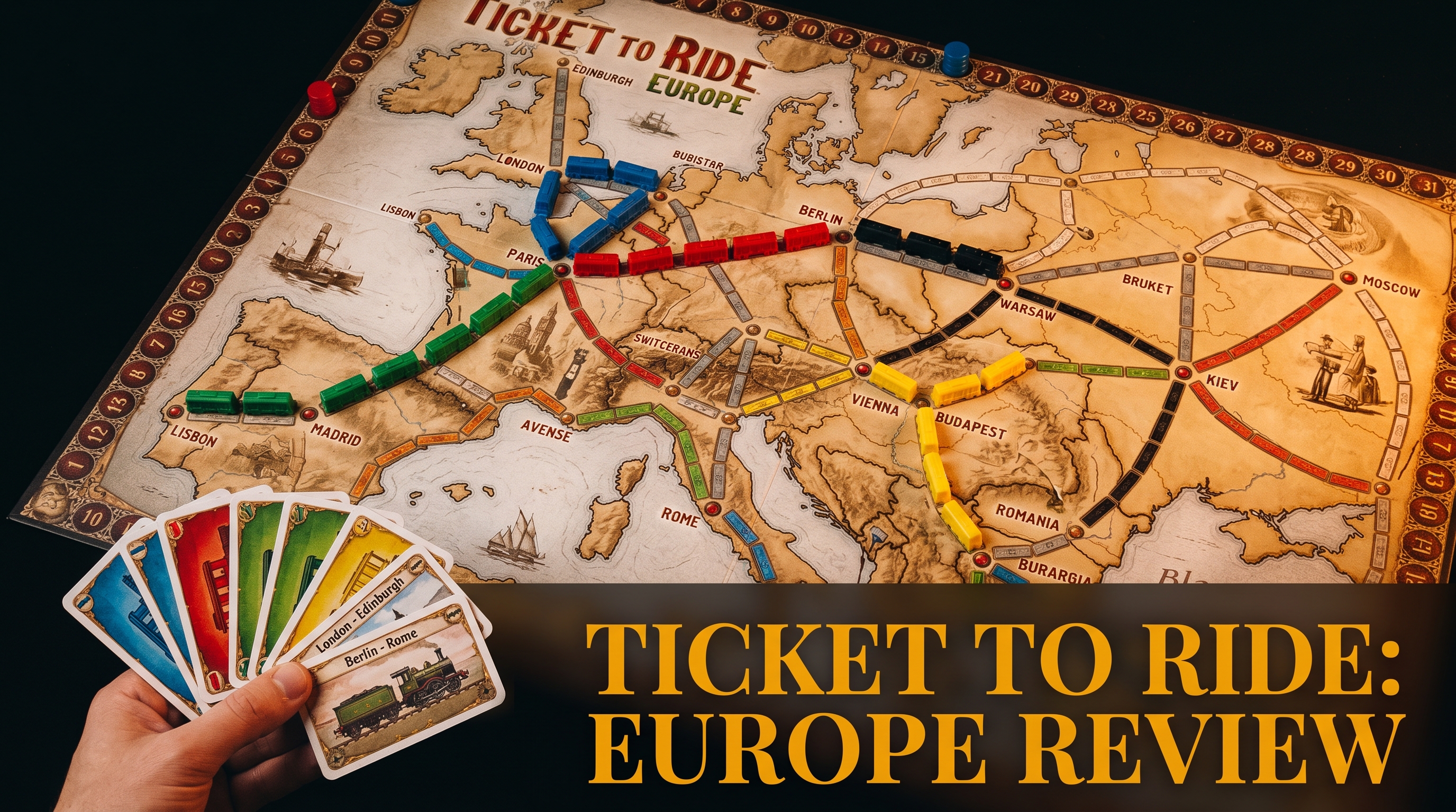 Ticket to Ride Europe: Review