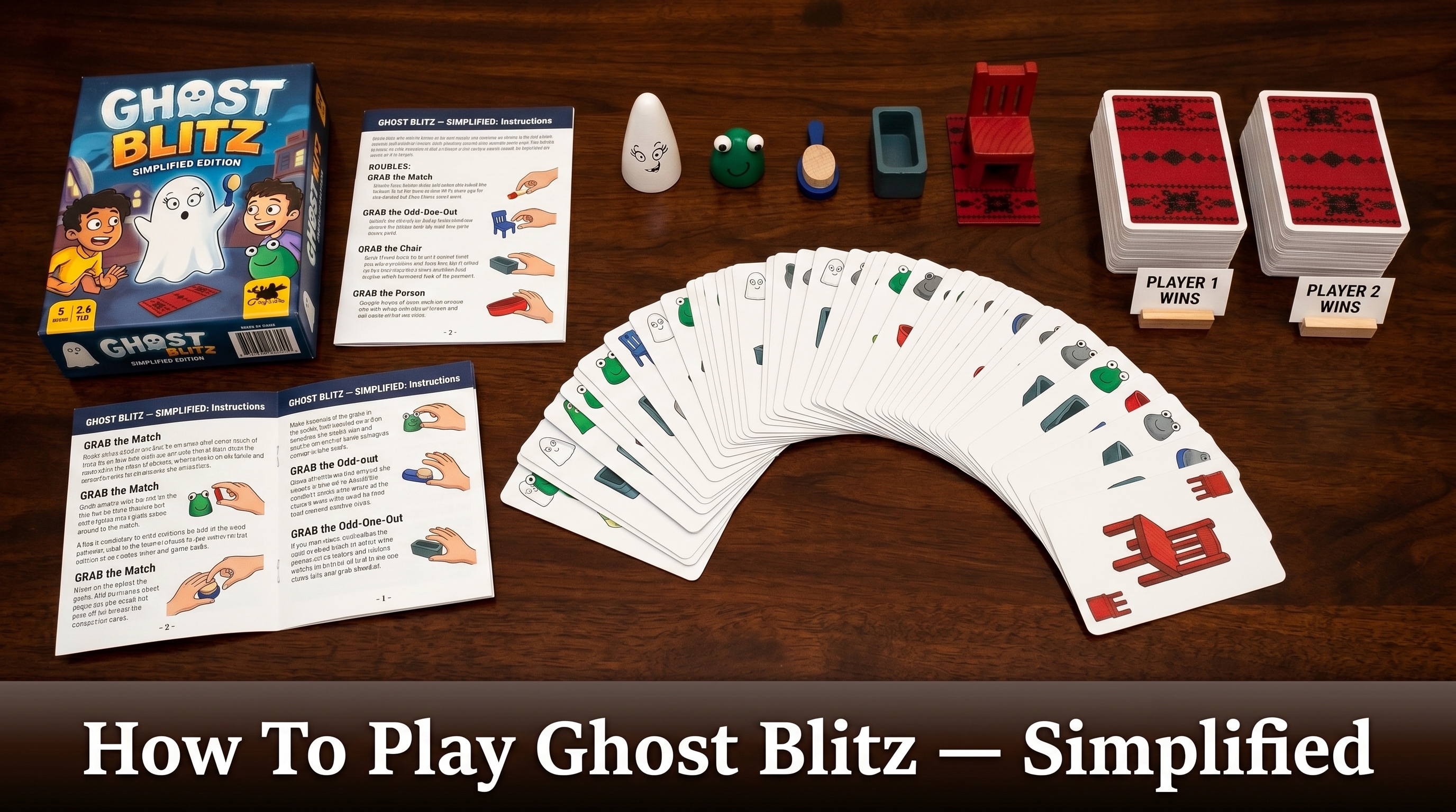 Ghost Blitz: How To Play – Simplified