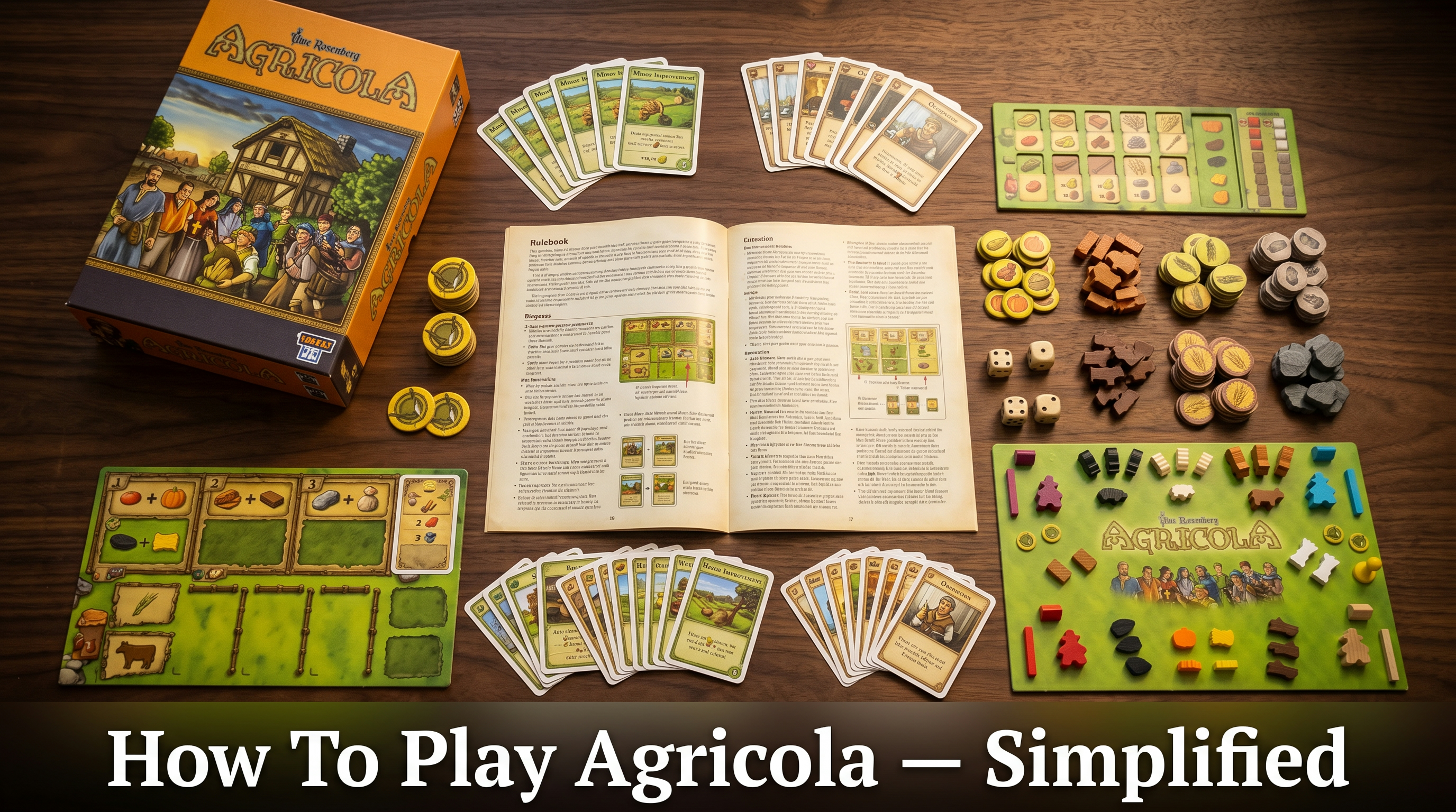 Agricola: How To Play – Simplified