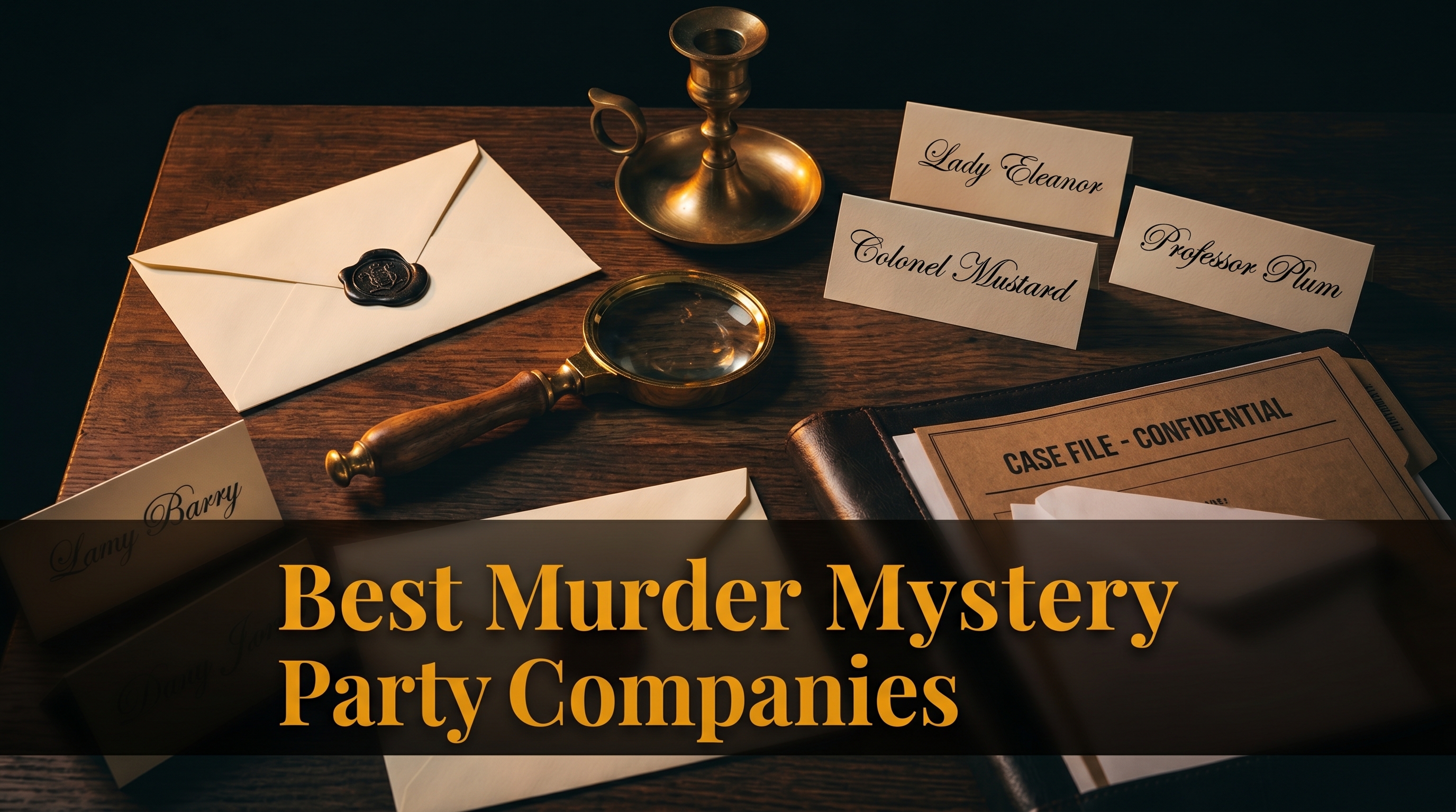 Best Murder Mystery Party Companies