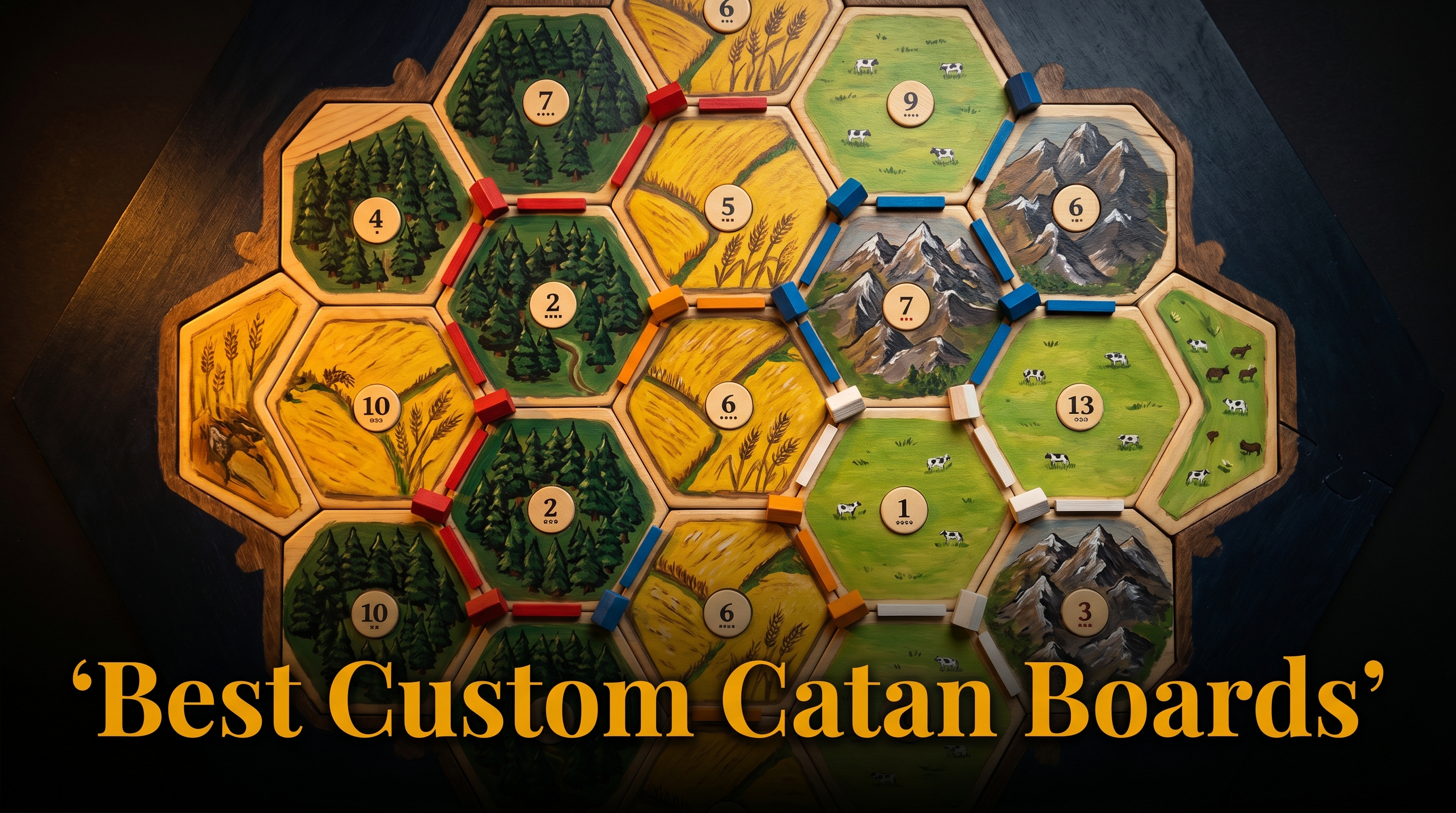 Best Custom (Settlers of) Catan Game Boards