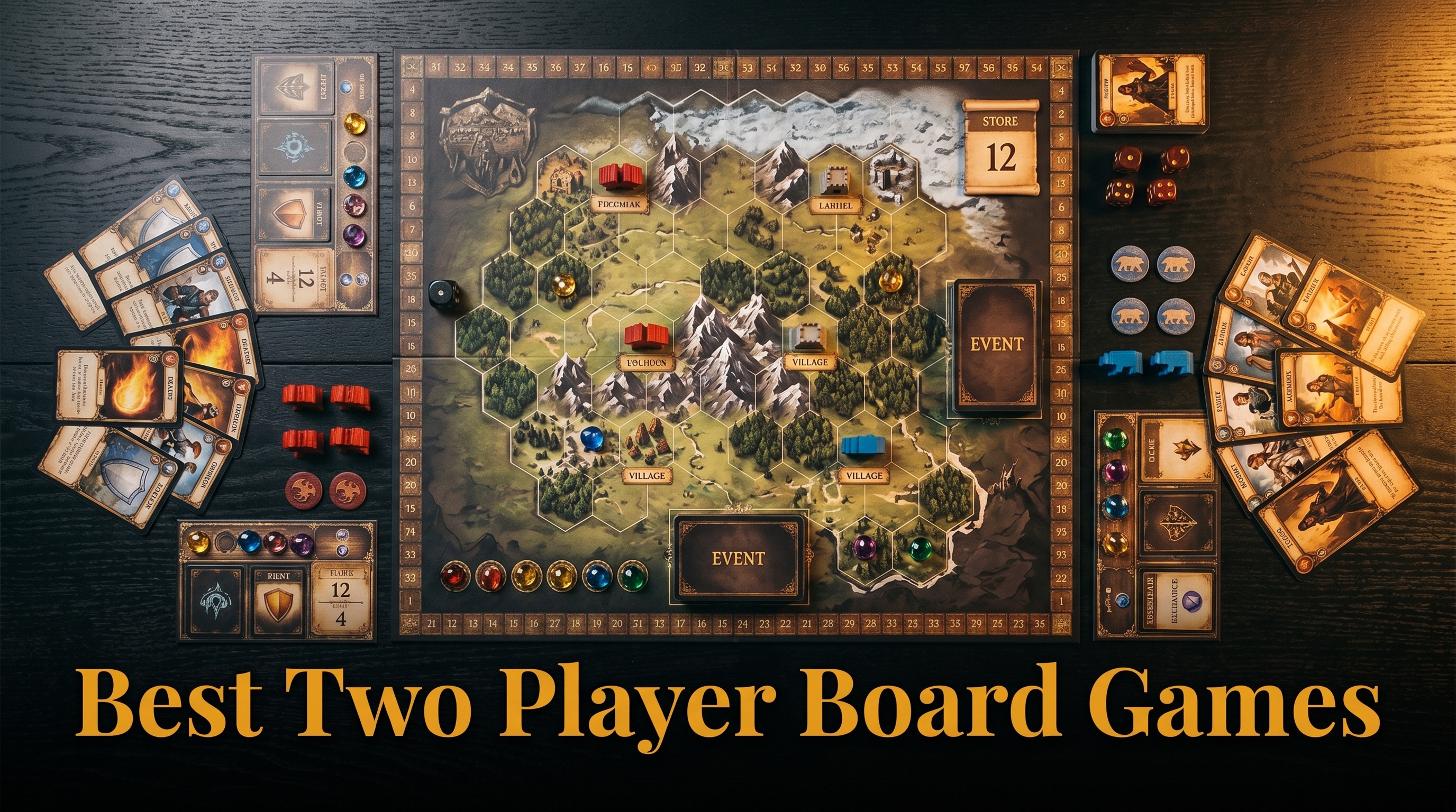 Best Two Player Board Games 2017 (with Reviews)