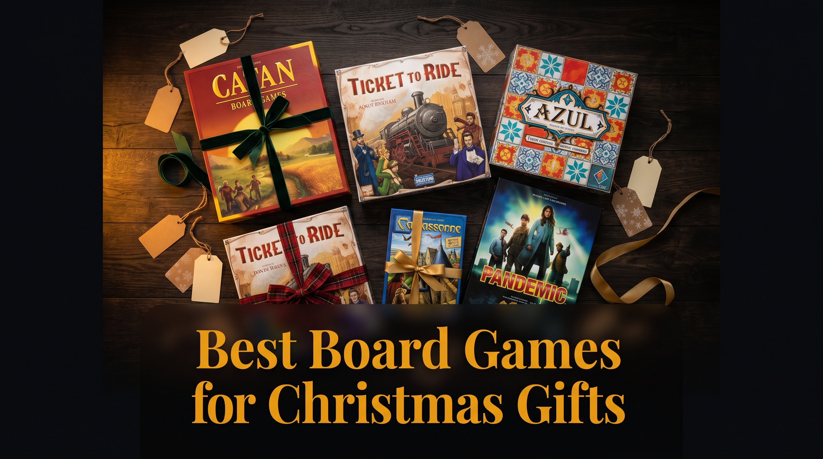 Best Board Games for Christmas Gifts