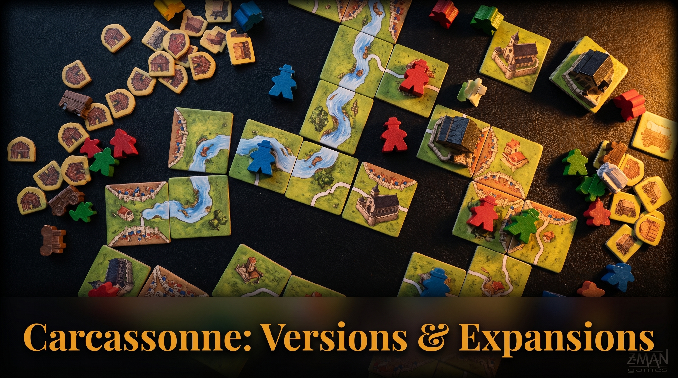Carcassonne: Versions & Expansions