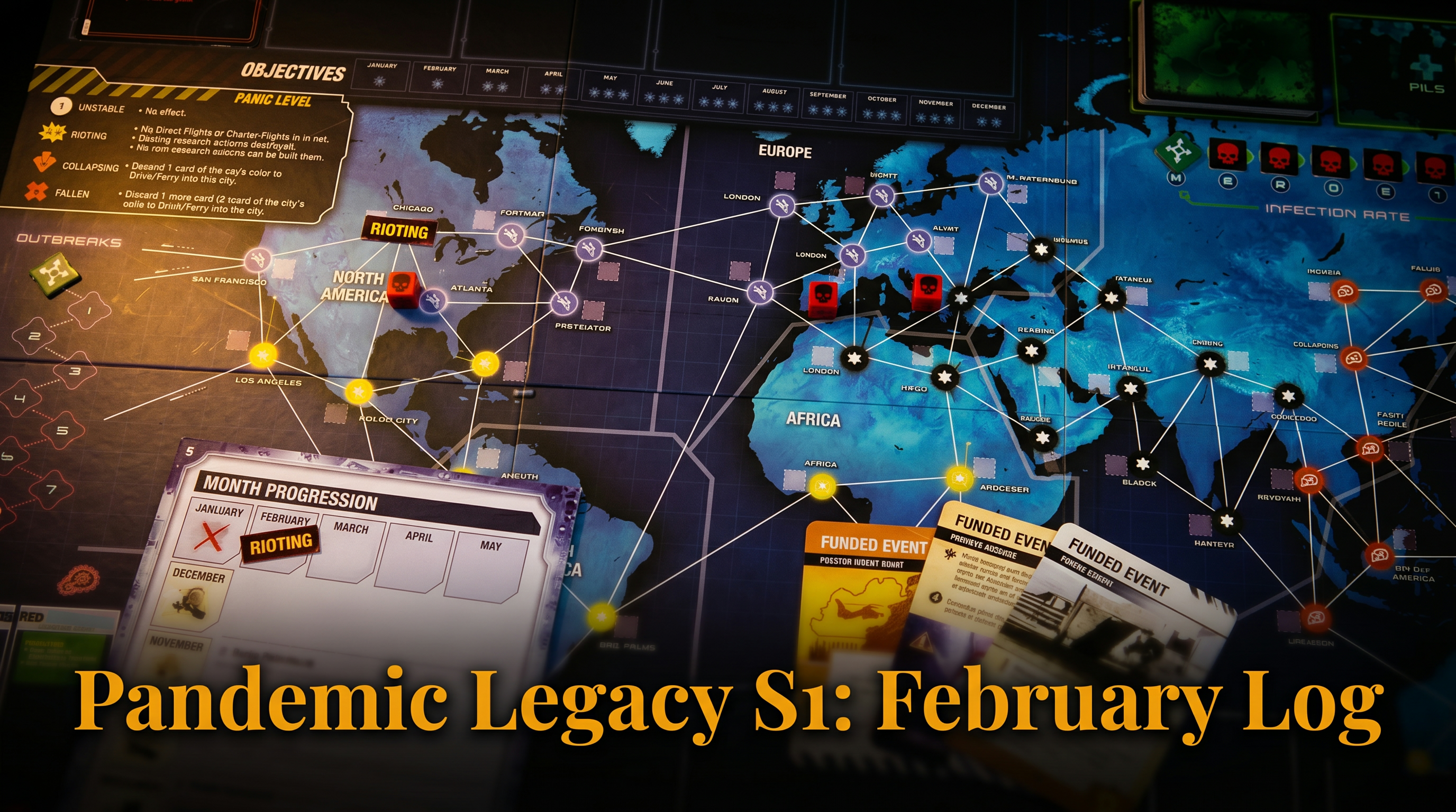 Pandemic Legacy S1 Logs: February