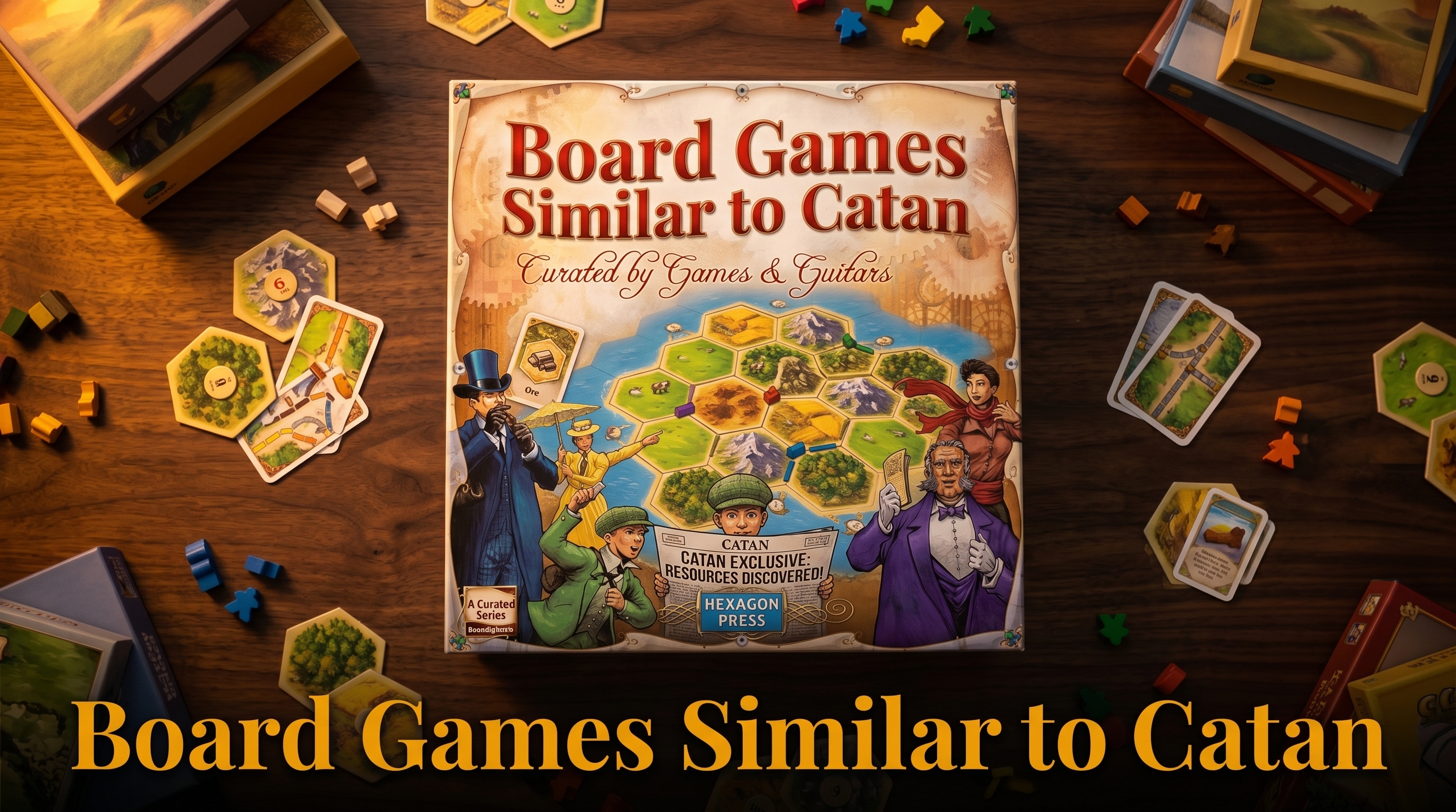 10 Board Games Similar to Catan (That You'll Actually Want to Play Next)