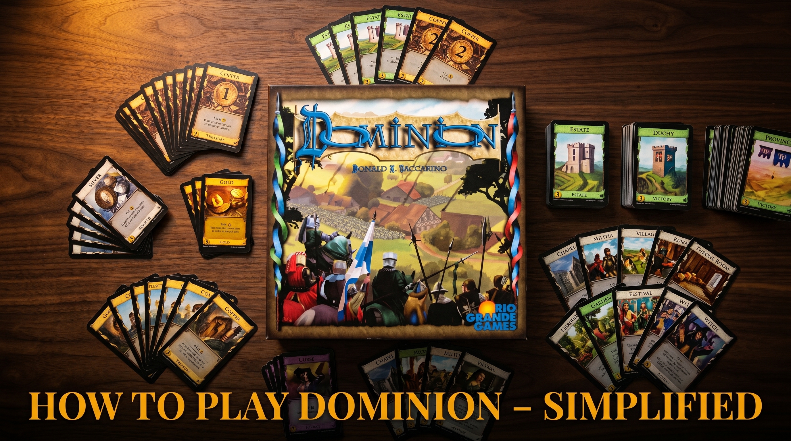 Dominion: How To Play – Simplified