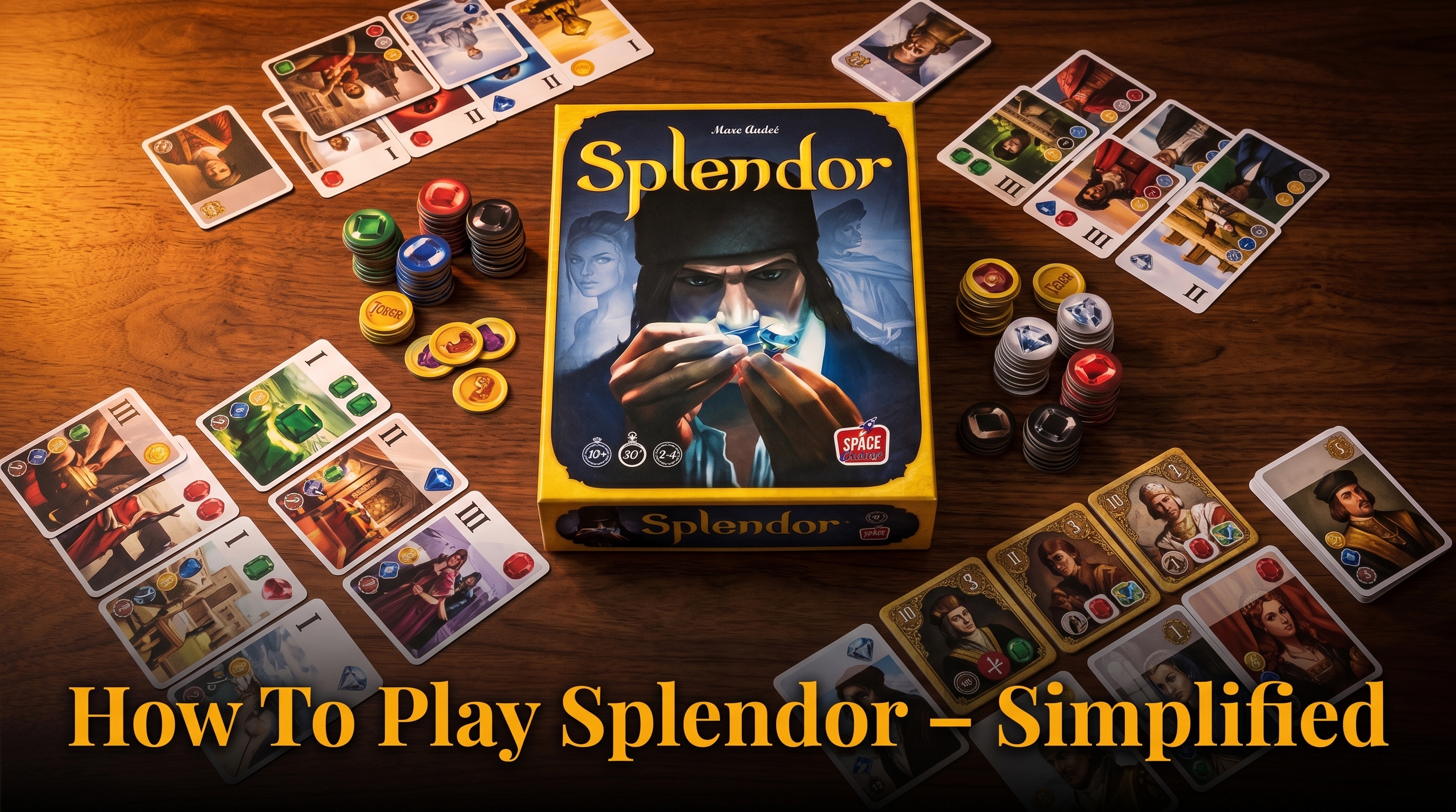 Splendor: How To Play – Simplified