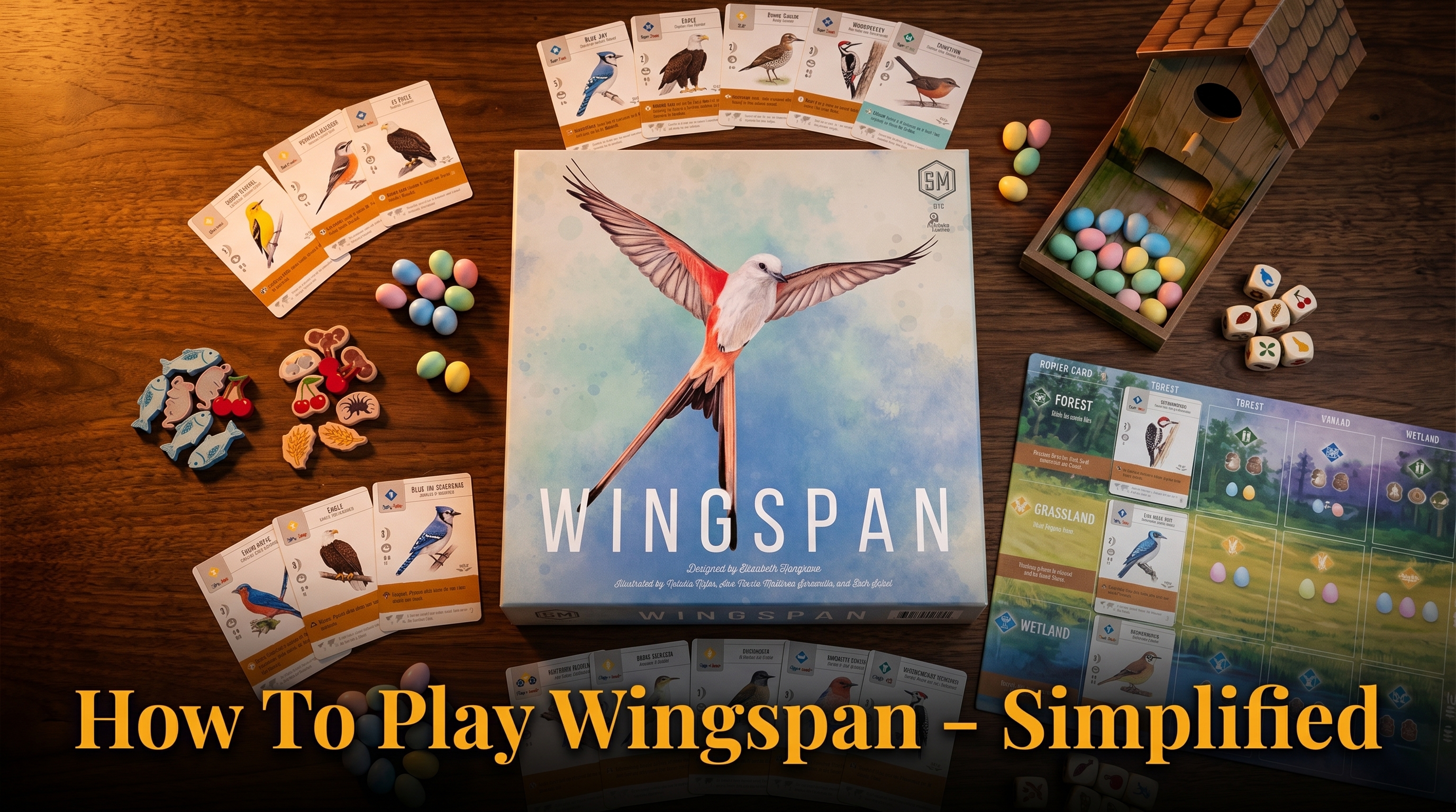 Wingspan: How To Play – Simplified