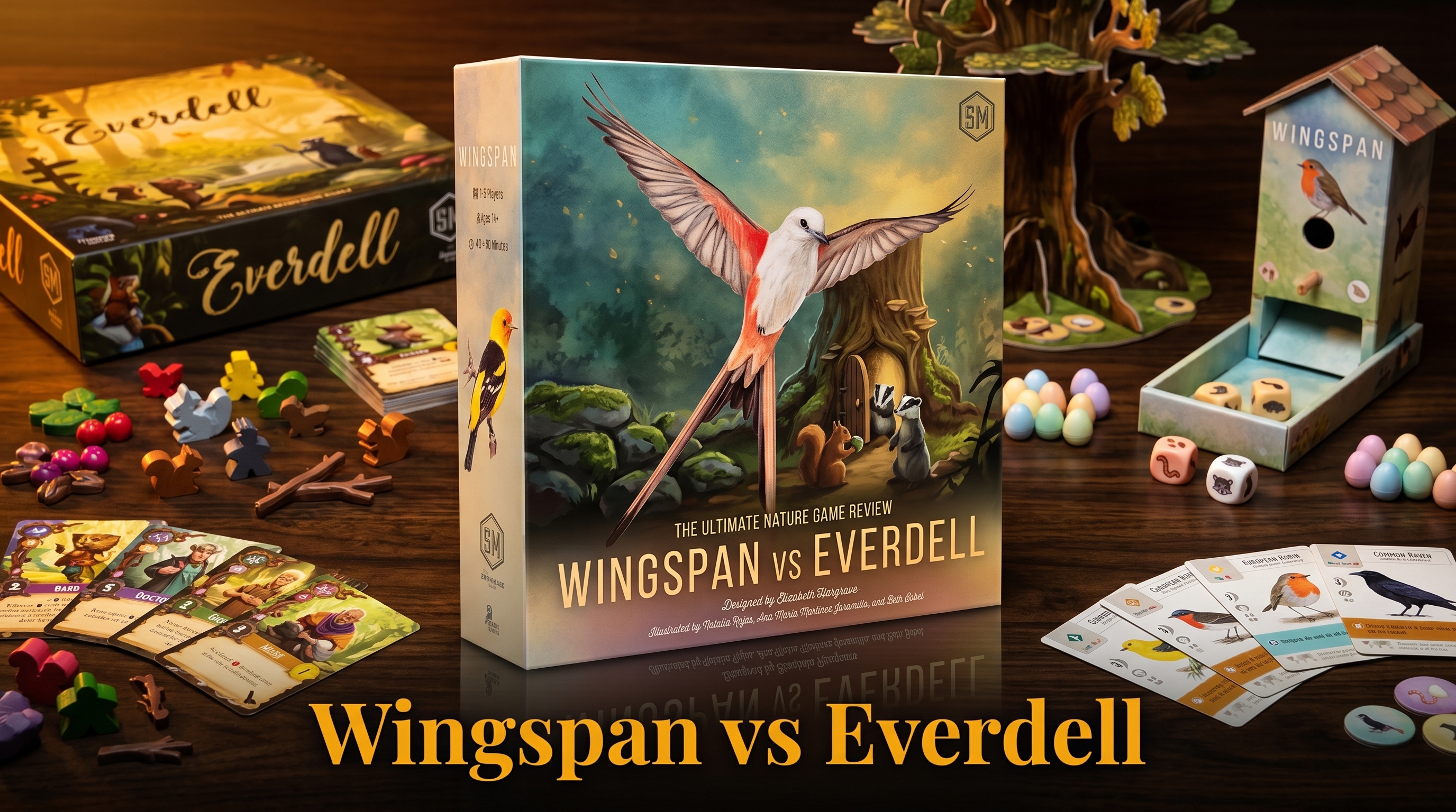 Wingspan vs Everdell: Which Game Should You Buy?