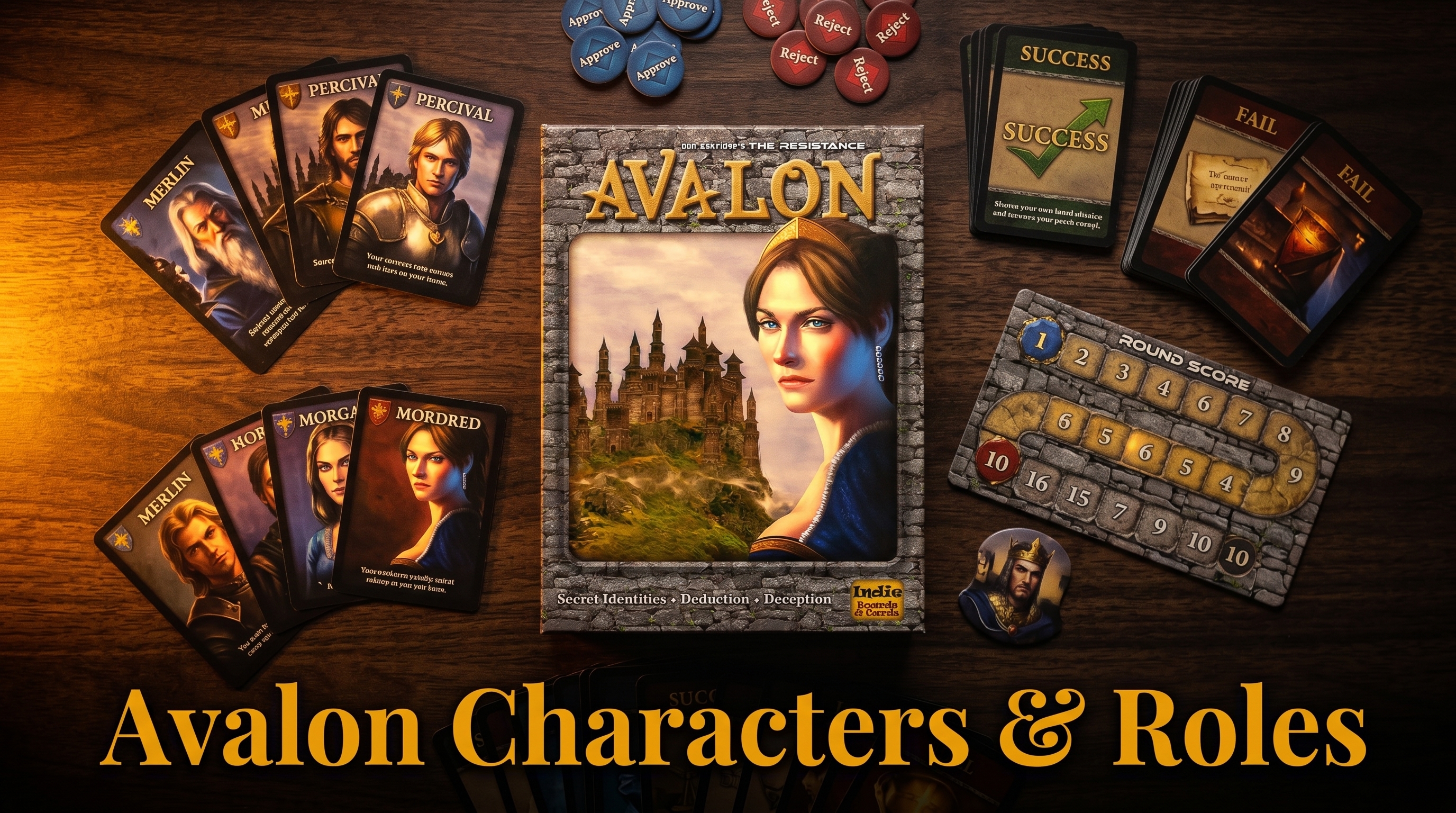 Avalon Characters & Roles Explained — Every Role in The Resistance: Avalon
