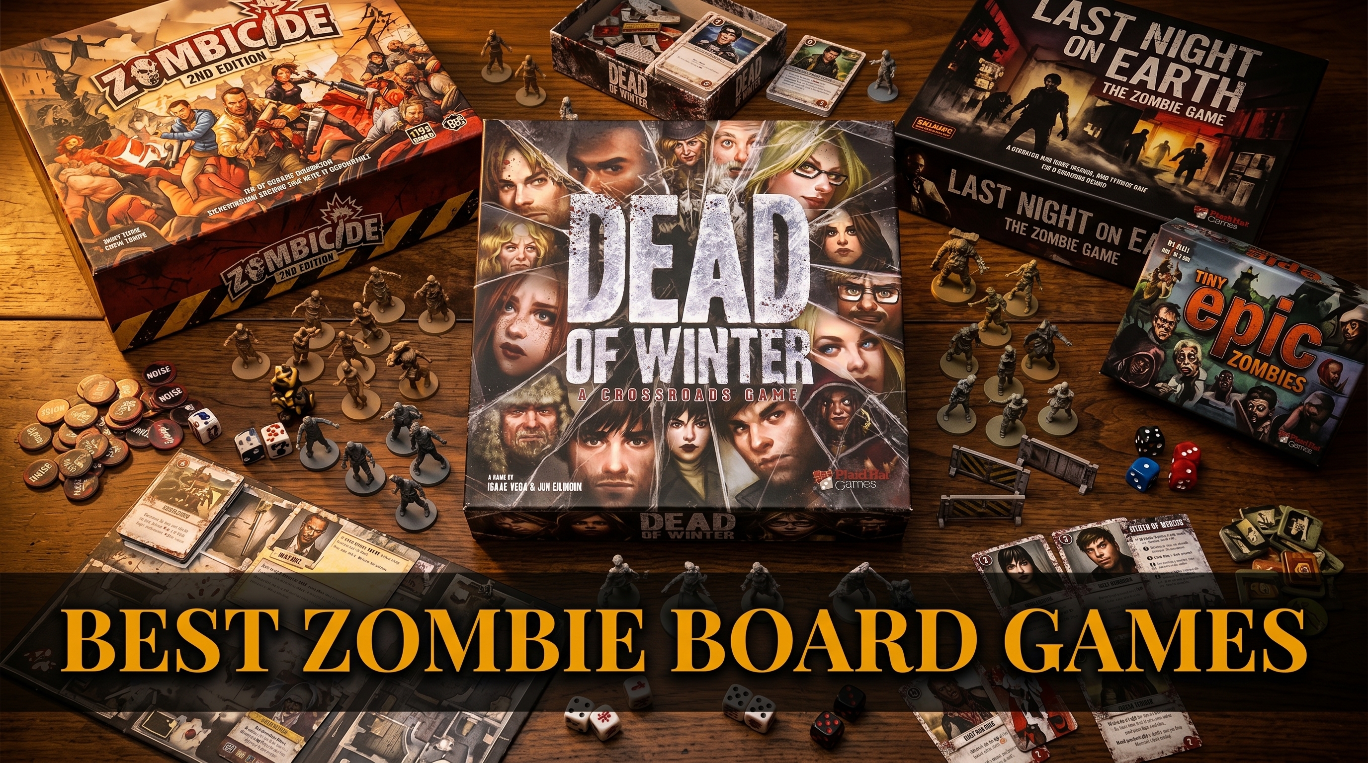 Best Zombie Board Games (Survival, Co-op & Backstabbing)