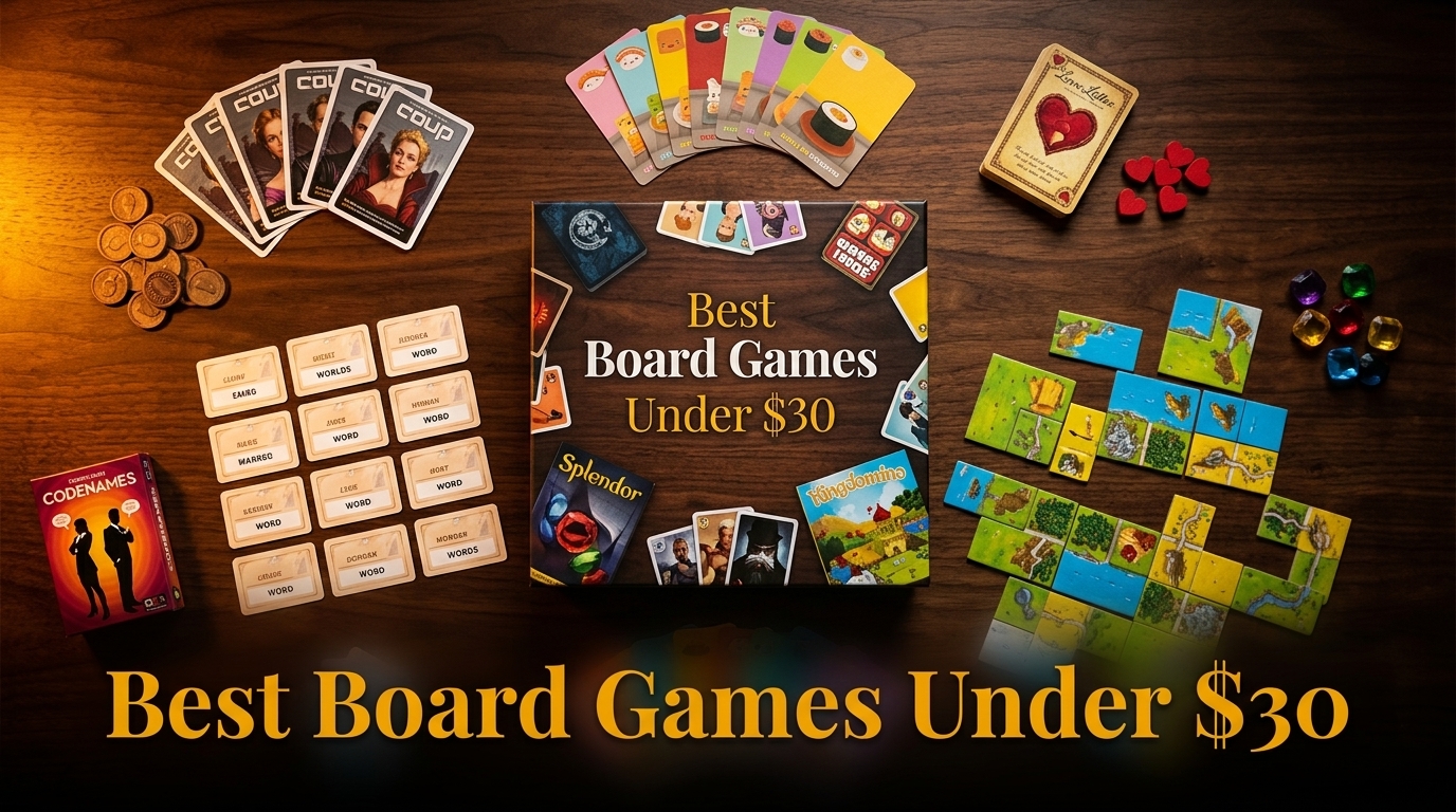 Best Board Games Under $30 (That Are Actually Worth Buying)