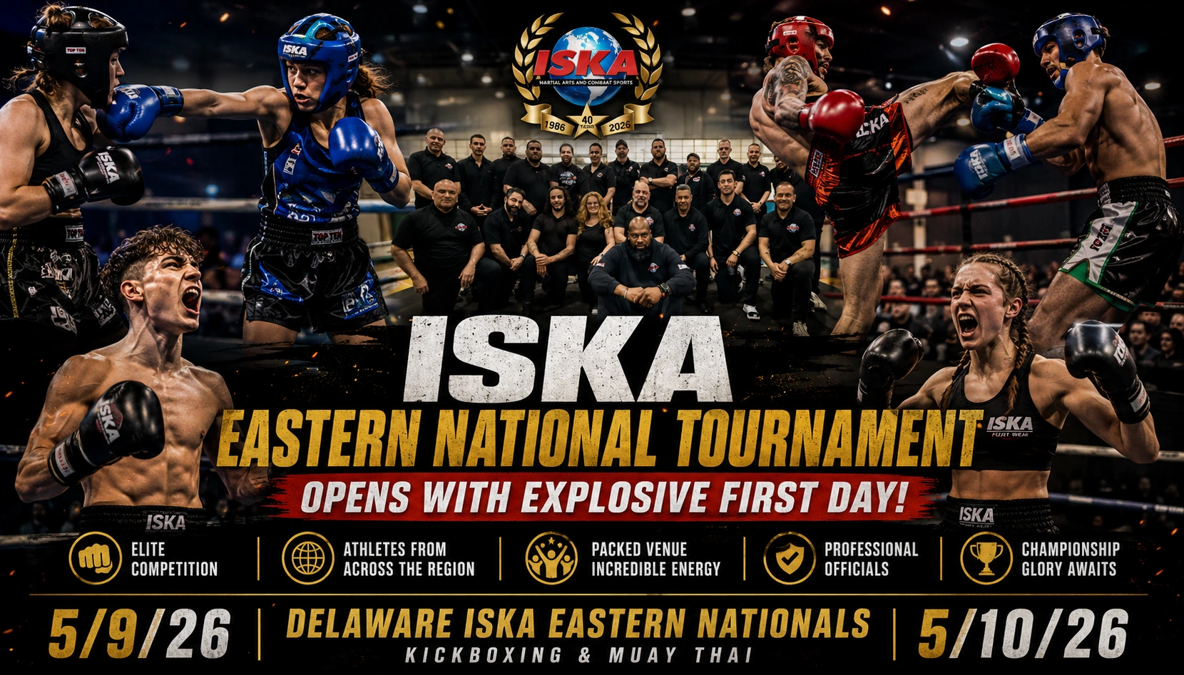 ISKA Eastern National Tournament Opens with Explosive First Day of Competition