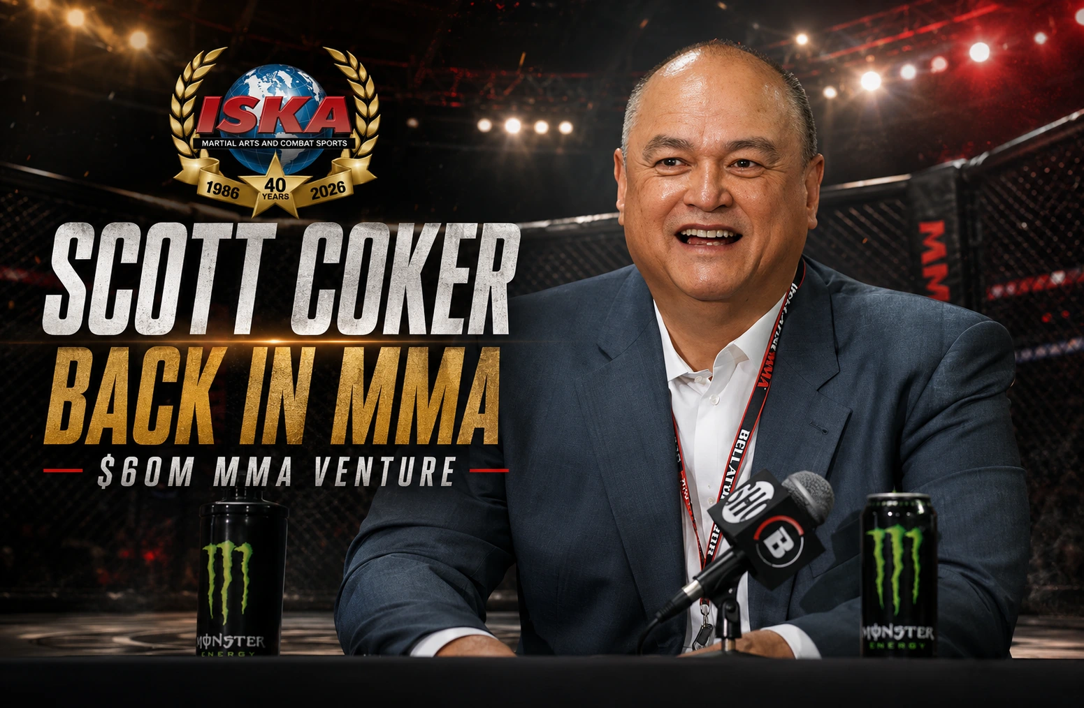 Scott Coker Returns to MMA With New Million Fight Promotion Scott Coker Returns to MMA With New Million Fight Promotion