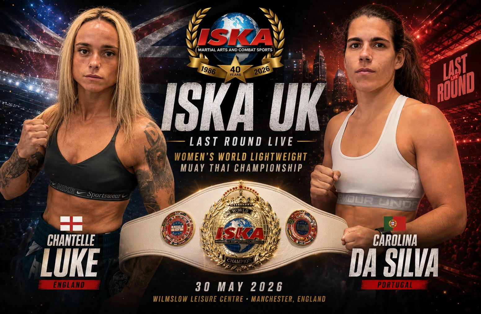 ISKA UK: Chantelle Luke and Carolina Da Silva Ready for World Title Clash