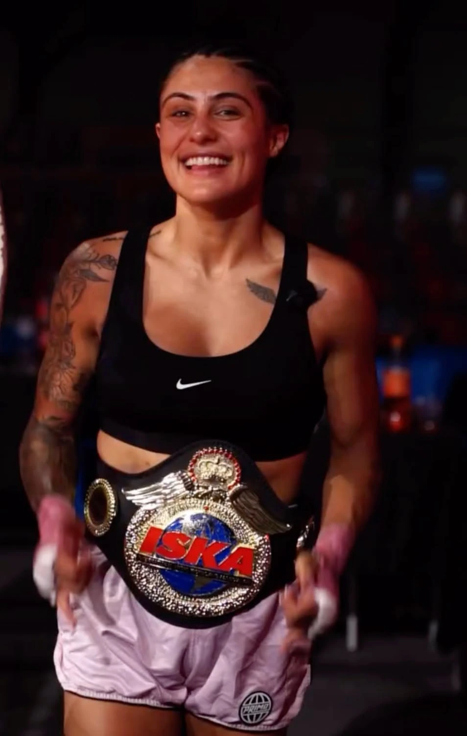 Andreia Conceição Crowned ISKA Women’s European Champion at Madeira Fight Night