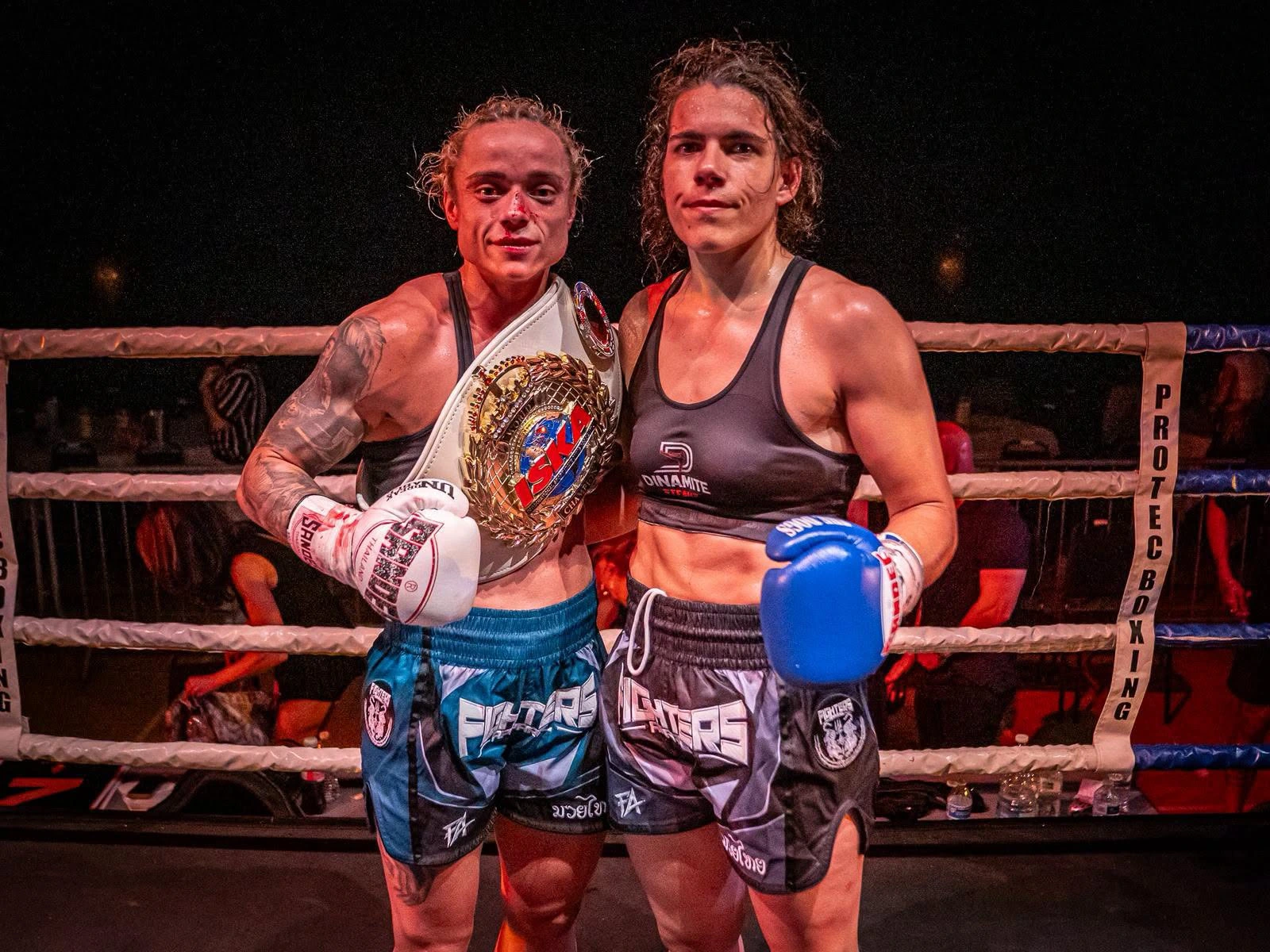 Chantelle Luke Captures ISKA Women’s World Muay Thai Title at Last Round Live