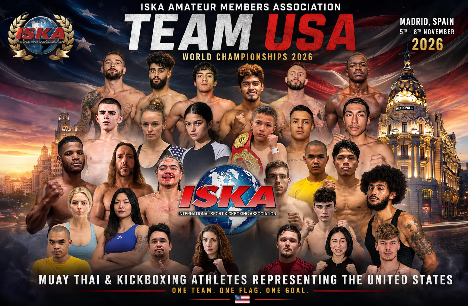 Team USA Set for the 2026 ISKA Amateur World Championships
