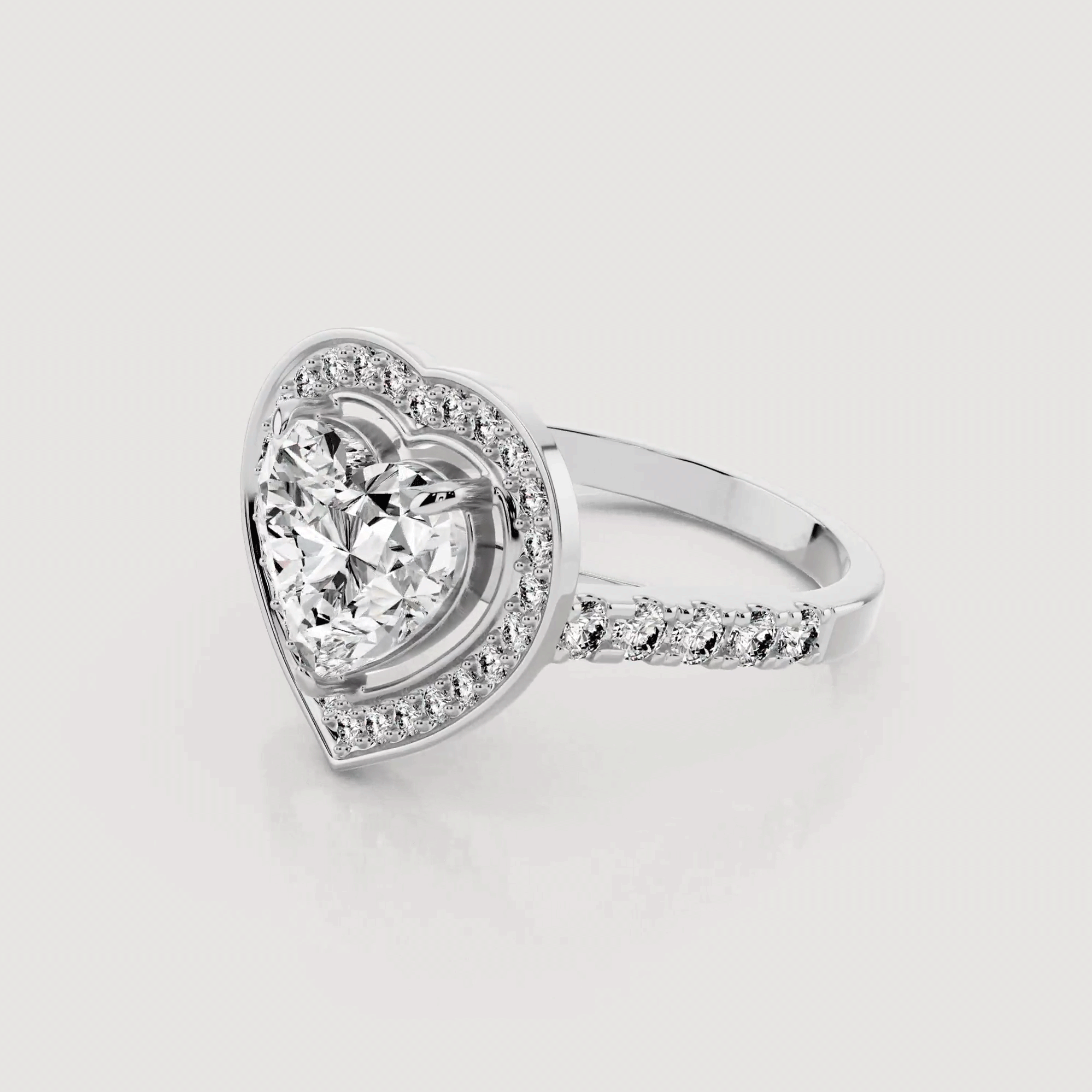 Diamond engagement ring