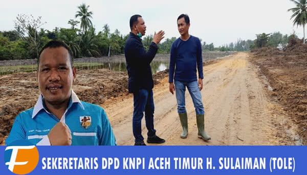 DPD KNPI Aceh Timur Mendukung Pesisir Daerah ini Menjadi Kawasan Kontribusi Produksi Udang Nasional Per 2024