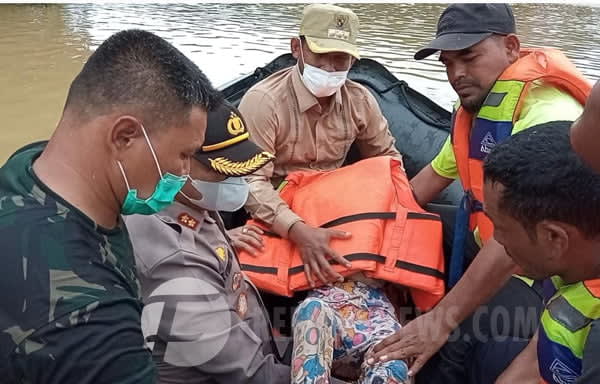 Data Sementara Banjir Aceh Timur : 2014 Jiwa Mengungsi, 28133 Jiwa Terdampak