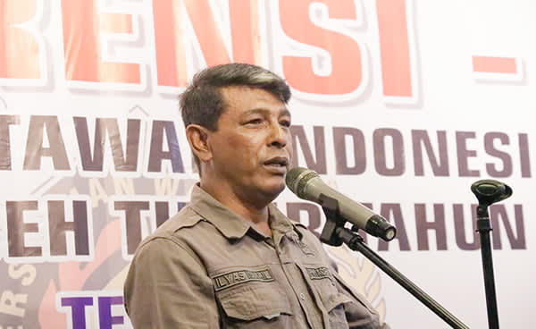 Ilyas Ismail Berita Bahasa Aceh Nahkodai PWI Aceh Timur