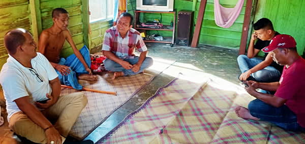 Gerindra Peduli, Wakil Ketua DPRK Aceh Timur Kunjungi Warga Sedang Sakit