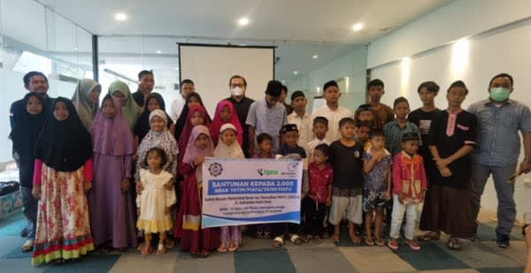 MEDCO E&P Malaka Santuni Ribuan Anak Yatim