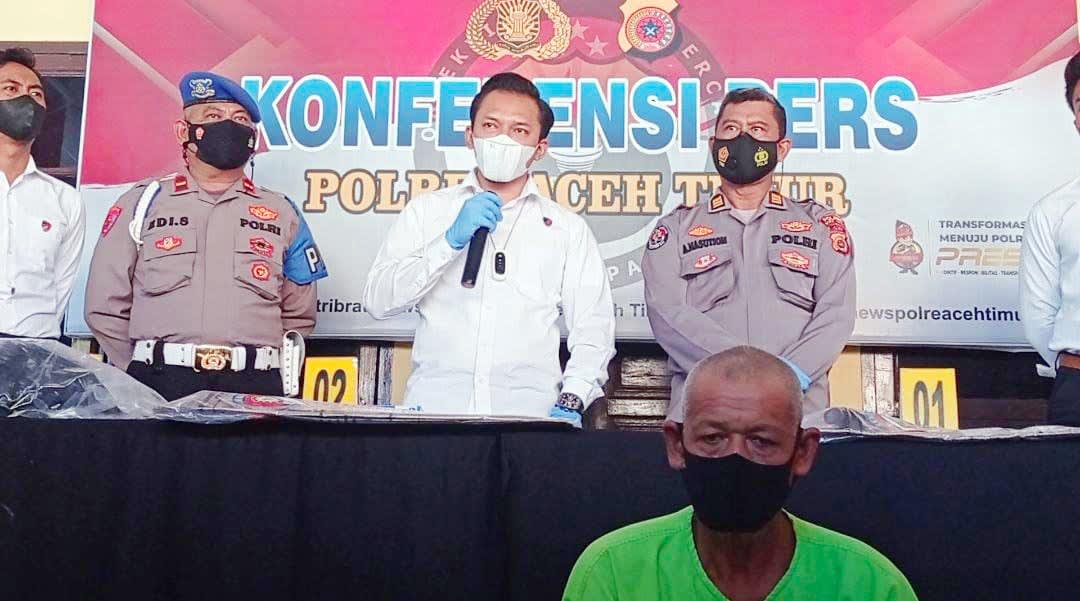Polisi Bekuk Kakek Pembunuh Janda