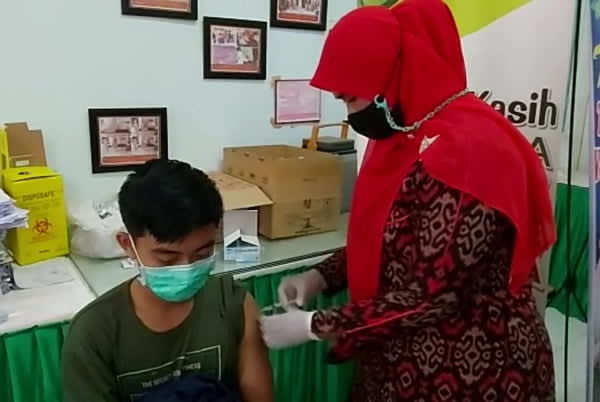 19.862 Anak Sasaran Vaksin Covid-19 di Kota Langsa