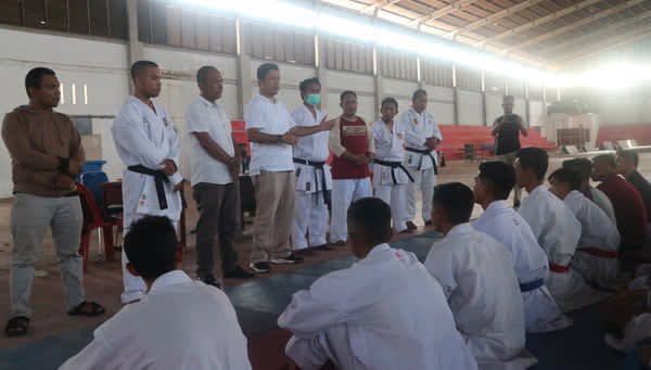 Ketua Umum Koni Aceh Timur Saweu Kegiatan Pelatihan Atlet