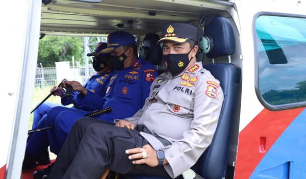 Kabaharkam Polri Cek Proses Pencarian Korban Pesawat Sriwijaya Air SJ 182